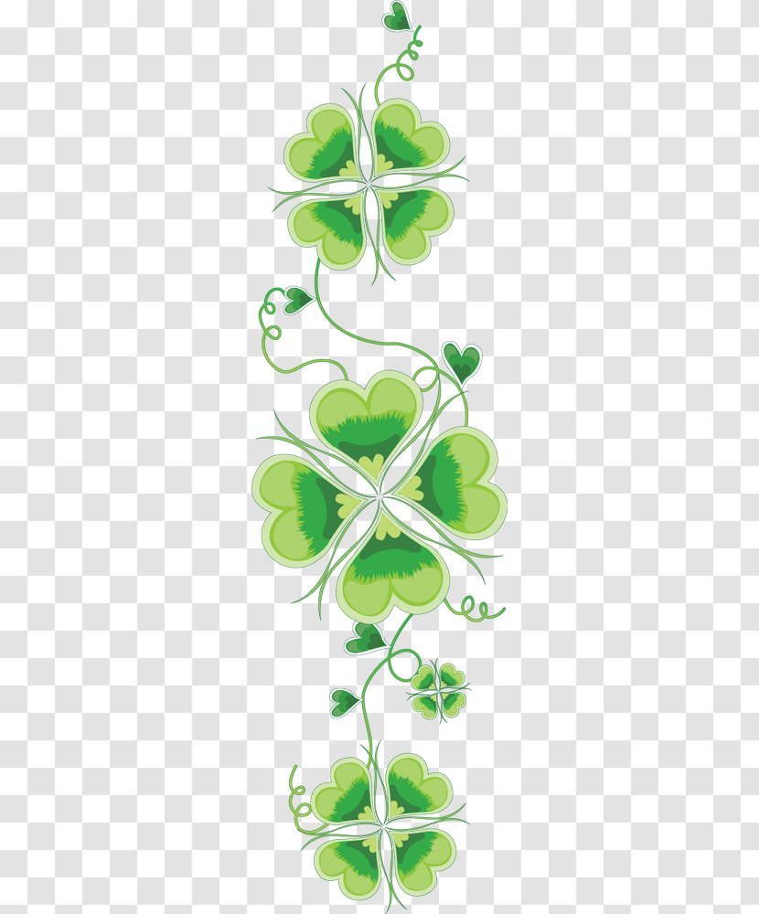 Green Clip Art - Tree - Ppt边框 Transparent PNG