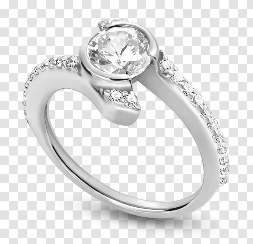 Wedding Ring Engagement Diamond - Shape Transparent PNG