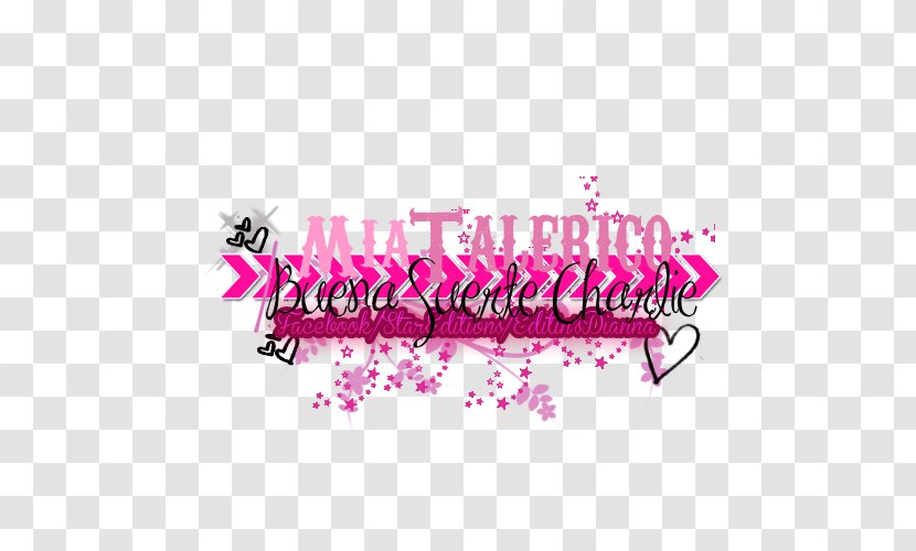 Logo Brand Pink M Font Transparent PNG