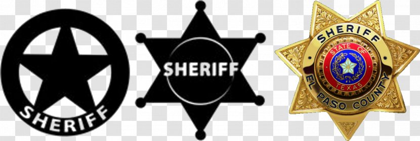 Badge Sheriff Police Emblem American Frontier - Meaning - Star Transparent PNG