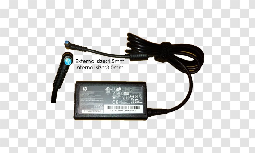 AC Adapter Dell Hewlett-Packard HP Pavilion Laptop - Computer Component - Lenovo Power Cord Price Transparent PNG