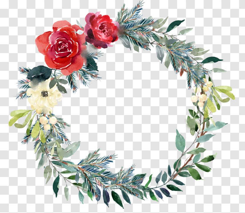 Mawan Wreath Flower Bouquet Wedding Invitation - Twig - Wreth Watercolor Transparent PNG