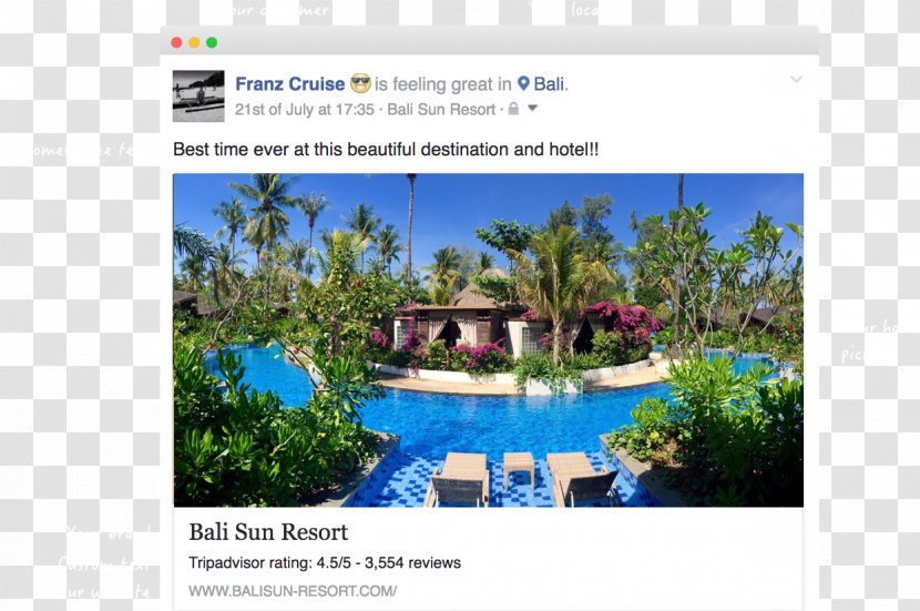 Resort Post Hotel & Spa Social Media Vacation - Real Estate Transparent PNG