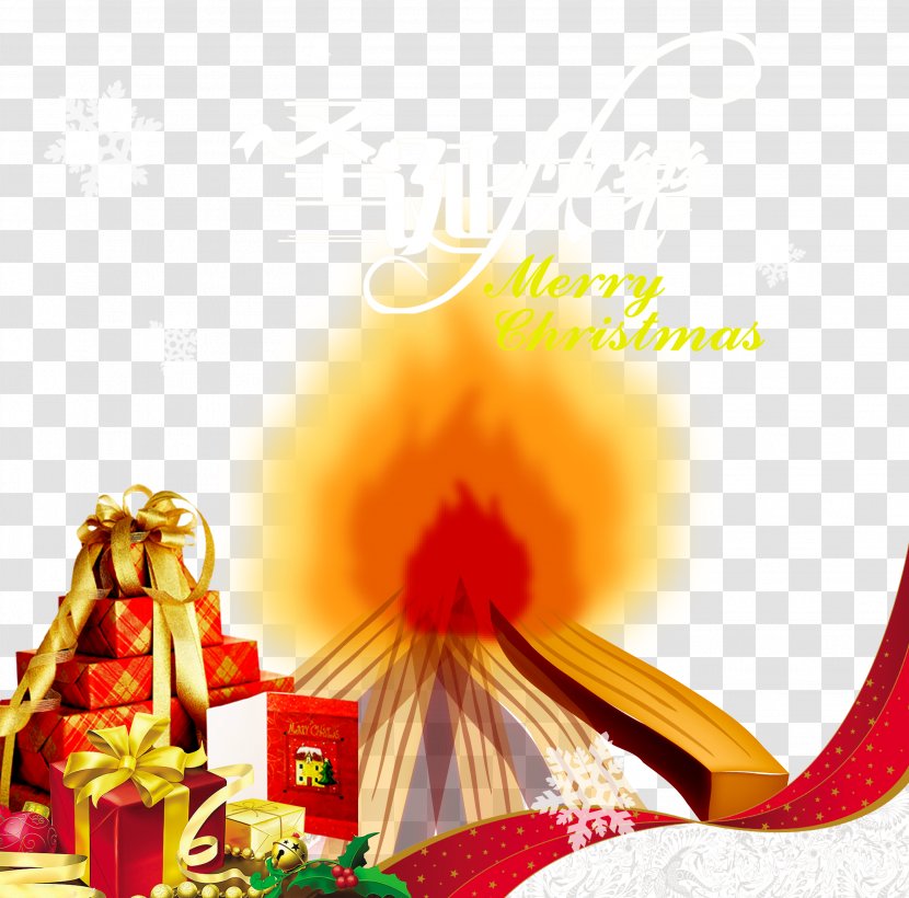 Christmas Card Greeting Santa Claus Decoration - Illustration - Creative Transparent PNG