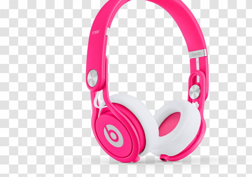 Beats Mixr Electronics Headphones Studio - Pink Transparent PNG