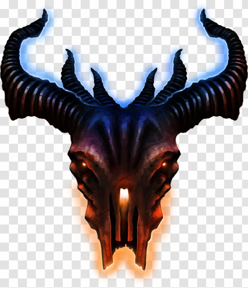 Skull Demon Organism - Horn Transparent PNG