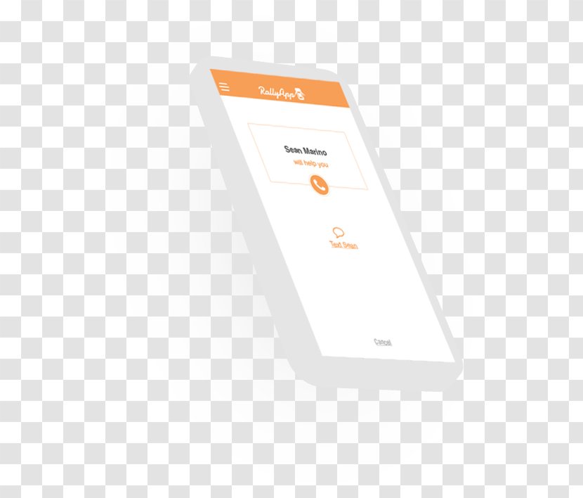 Smartphone Brand - Orange Transparent PNG