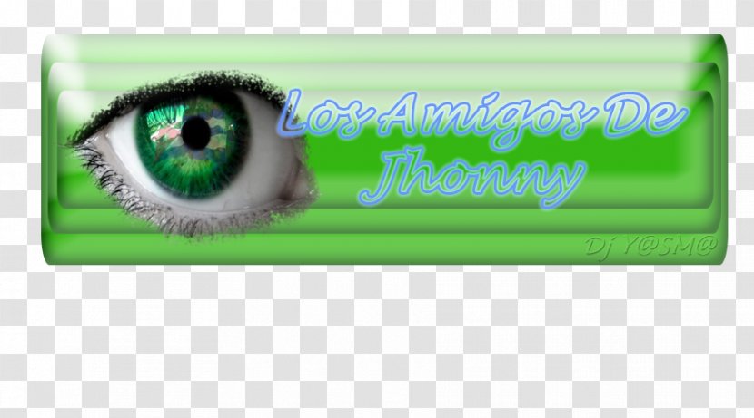 Eye Font - Green Transparent PNG