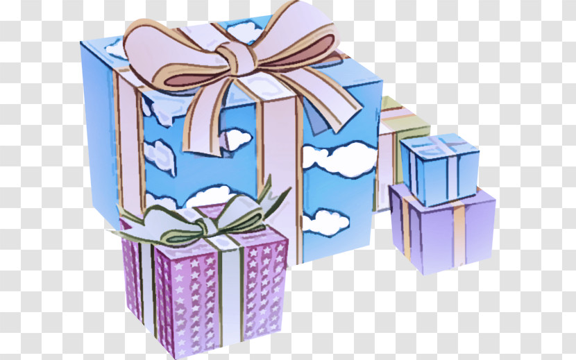 Purple Gift Text Transparent PNG