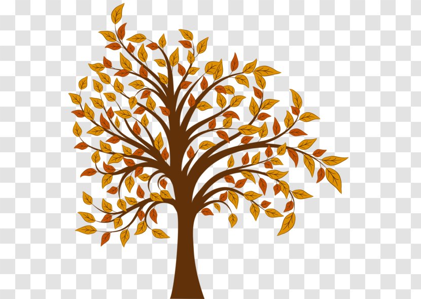 Tree Autumn Clip Art - Fall Transparent PNG