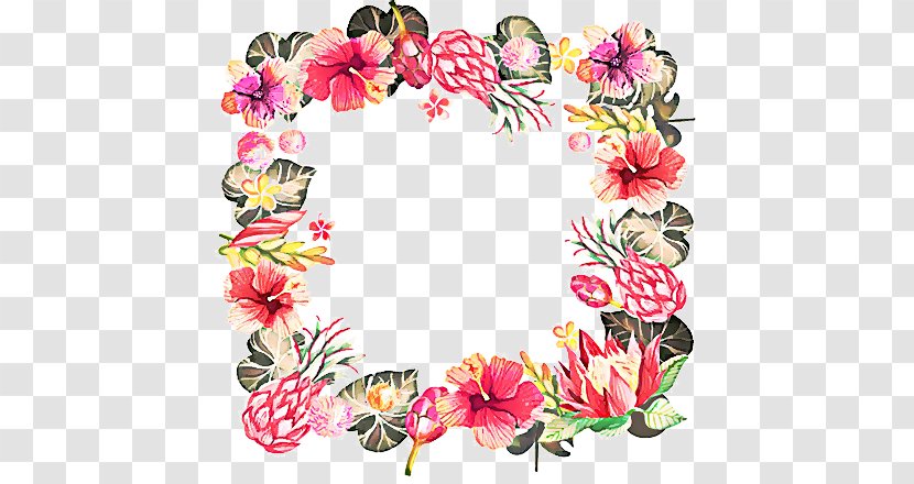 Floral Design - Heart - Wildflower Lei Transparent PNG