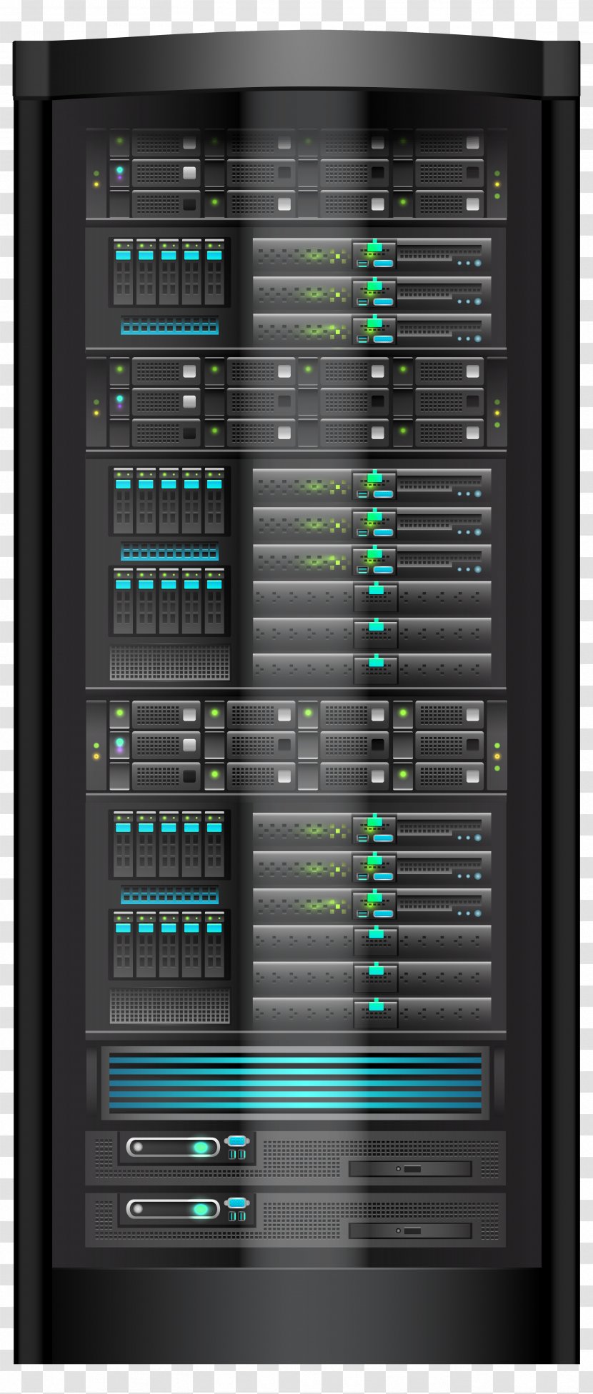 Computer Servers Clip Art Image - Multimedia - Server Transparent PNG