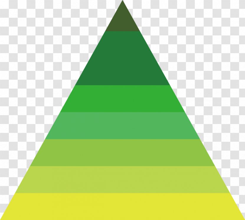 Triangle Green Statistics Data - Vector Creative Design Dark Diagram Transparent PNG