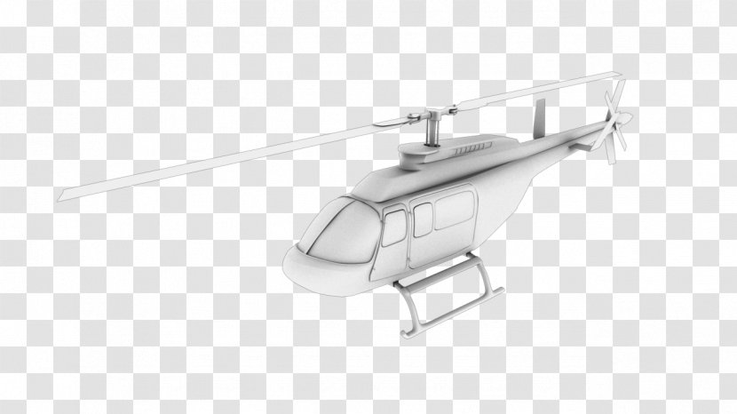 Helicopter Aircraft 3D Computer Graphics Modeling Rotorcraft - Radio Controlled - Helicopters Transparent PNG