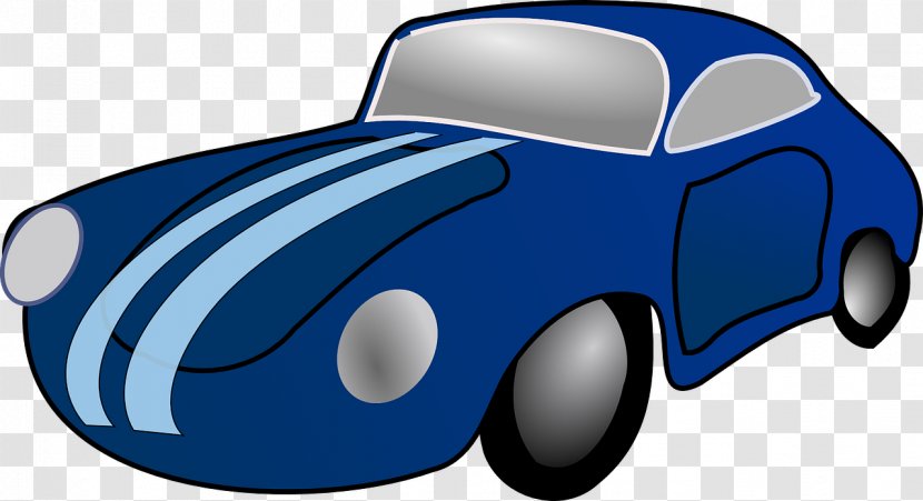 Model Car Toy Blue Clip Art - White Transparent PNG