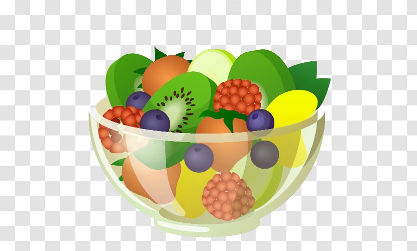 Fruit Salad Berry - Cuisine - Vector Transparent PNG