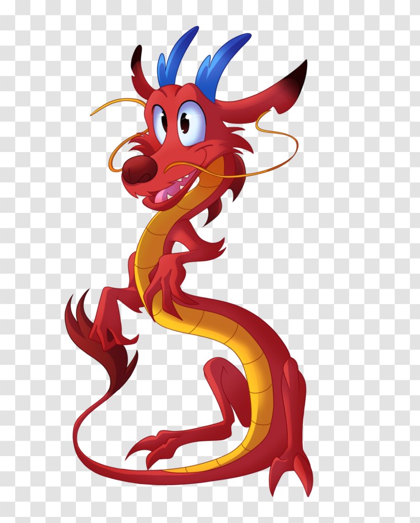 Mushu Fa Mulan Cri-Kee Li Shang - Fictional Character Transparent PNG