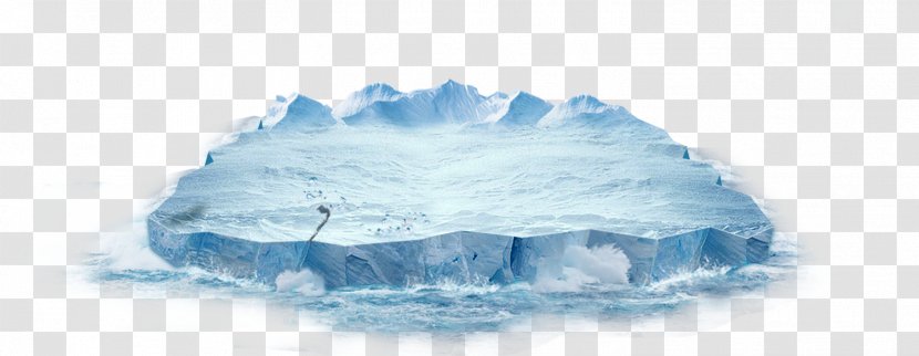 Antarctic Penguin Iceberg - Ice Transparent PNG