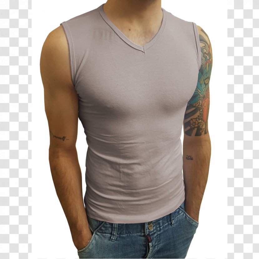 T-shirt Collar Sleeveless Shirt Blouse - Tree Transparent PNG