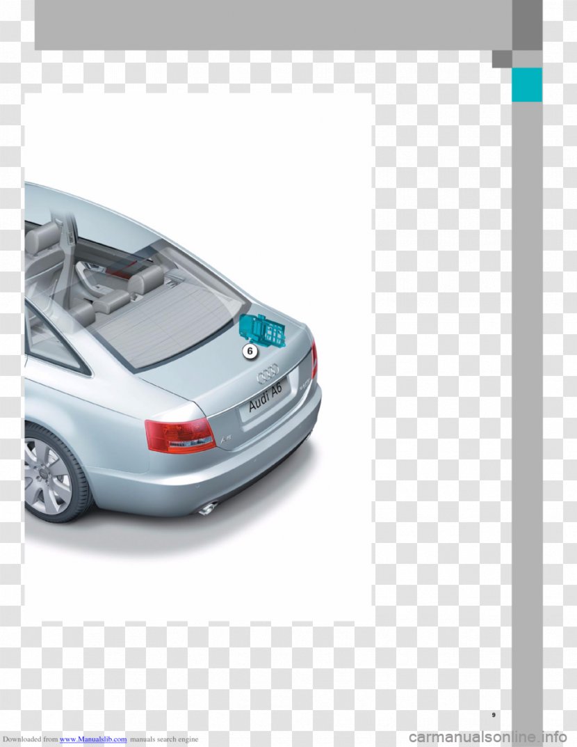 2005 Audi A6 Car Door Volkswagen - A8 Transparent PNG