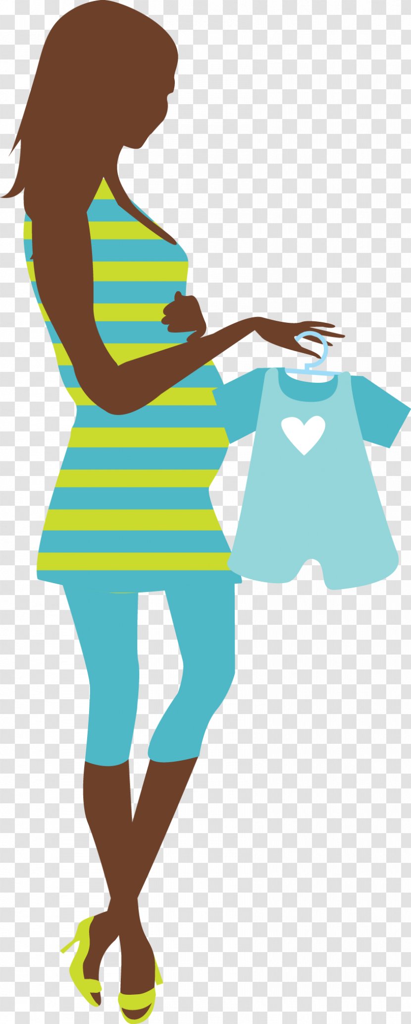 Pregnancy Infant Clip Art - Clothing - Shower Transparent PNG