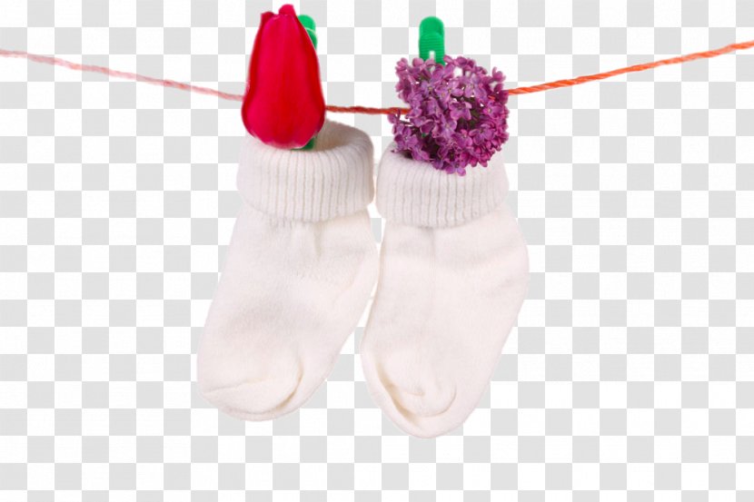 Hosiery Sock Clothing Shoe Centerblog - Clothes Line - Two Socks Transparent PNG