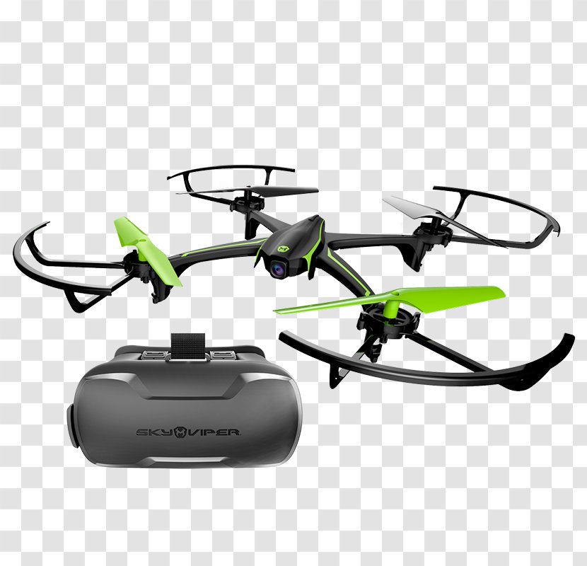 Unmanned Aerial Vehicle First-person View Toy Radio Control Quadcopter - Controlled - Floating Streamer Transparent PNG