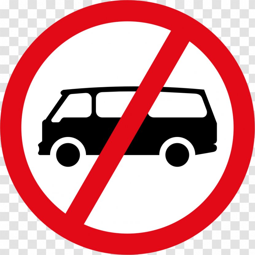 Car Traffic Sign Stock Photography Minibus Vehicle - Text - Prohibited Transparent PNG