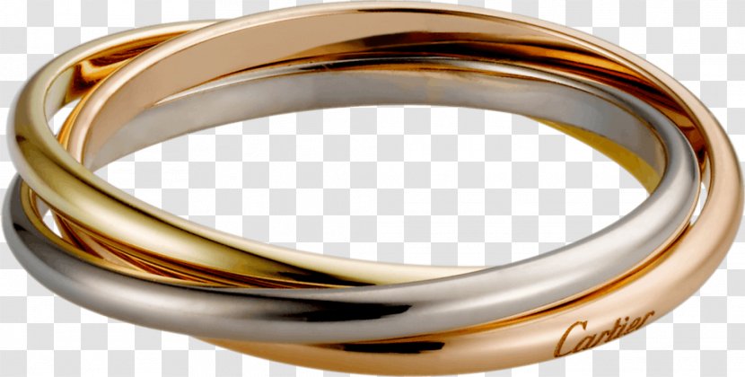 Cartier Ring Jewellery Colored Gold - Body Jewelry Transparent PNG