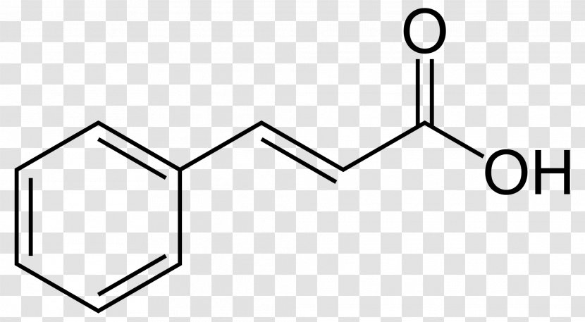 Cinnamic Acid Phenylketonuria Phenylalanine Gamma-Aminobutyric Parkinson's Disease - Chemistry - Black And White Transparent PNG