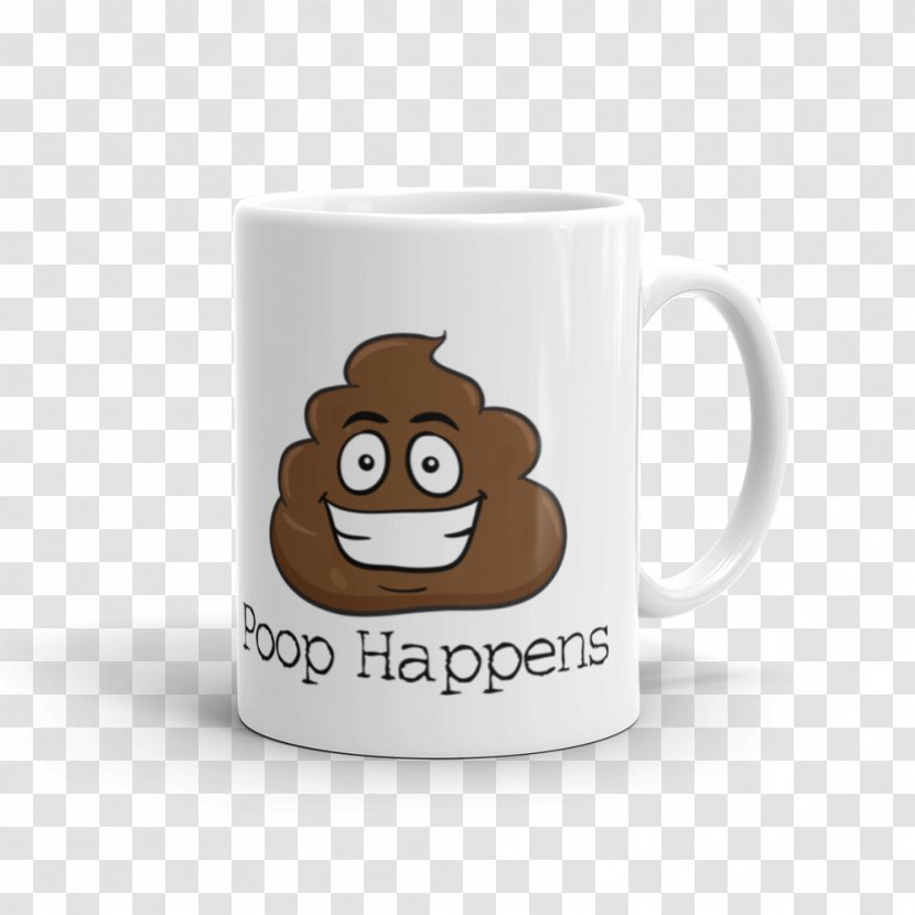 Mug Pile Of Poo Emoji Feces Ceramic - Mockup Transparent PNG