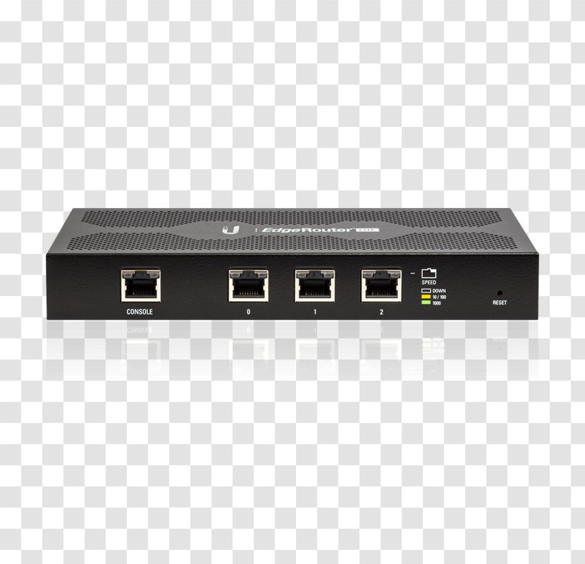 Ubiquiti Networks EdgeRouter X Lite 3-port Router 512MB DDR2 2GB 802.1q VLAN ERLite-3 - Wifi - Baji Rao Ii Transparent PNG