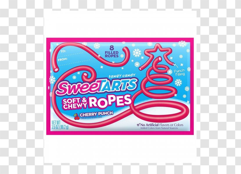 Sugar Candy Nerds SweeTarts - Strawberry Transparent PNG