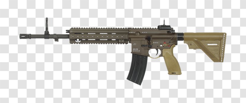 Heckler & Koch HK416 Firearm Umarex HK417 - Cartoon - 7.62×51mm NATO Transparent PNG