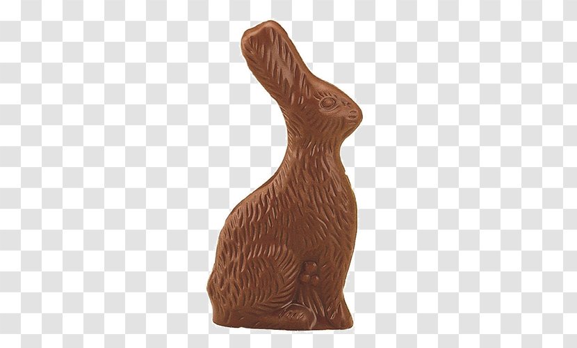 Easter Bunny Chocolate Rabbit Hare - Wood Transparent PNG