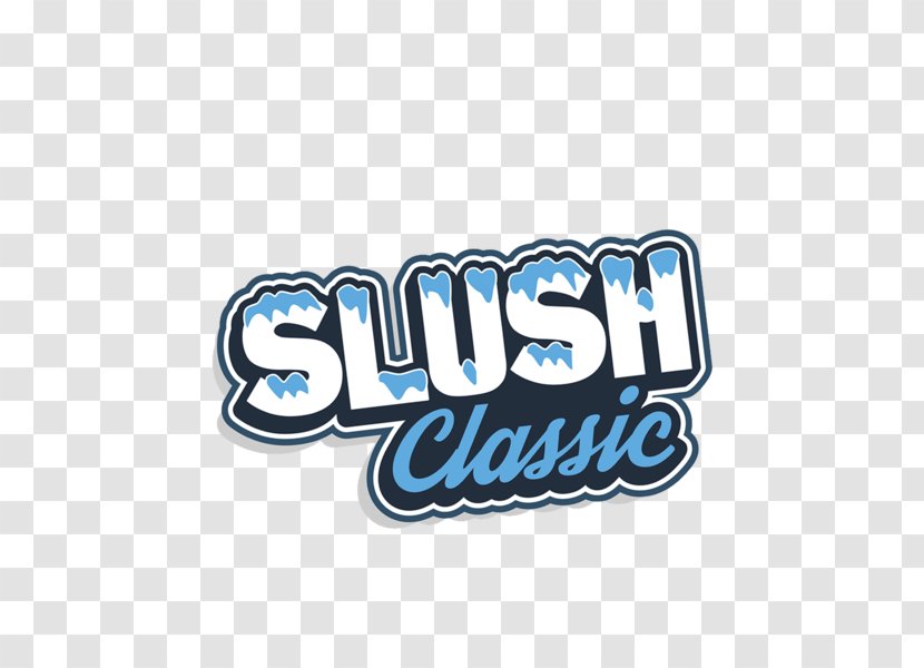 Logo Slush Brand Font - Electric Blue Transparent PNG