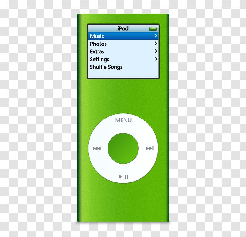 Apple IPod Nano (2nd Generation) MP4 Player MP3 - Mp4 Transparent PNG