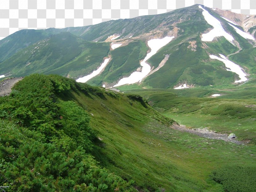 Asahi-dake Akan Mashu National Park Asahikawa Daisetsuzan Mount Usu - Mountain Pass - Snowy Mountains Transparent PNG