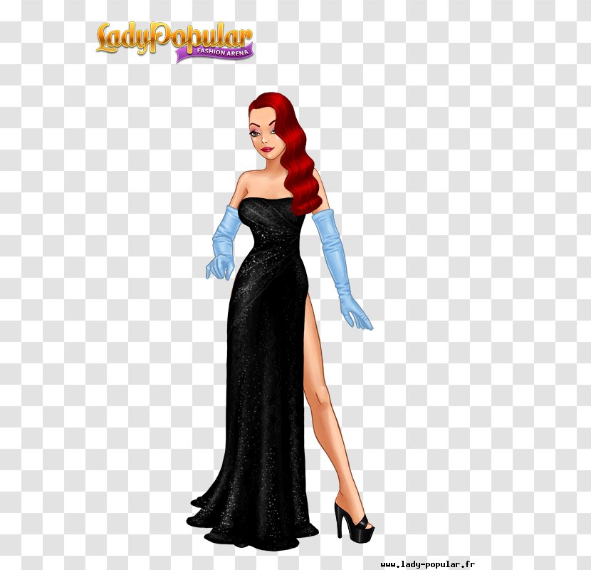 Lady Popular Fashion Dress Clothing Barbie - Tree - Jessica Rabbit Transparent PNG