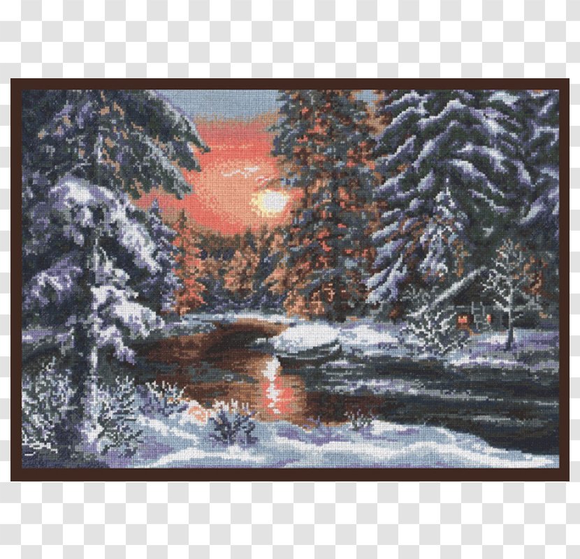 Embroidery Cross-stitch Painting Aida Cloth Bead - Handsewing Needles Transparent PNG