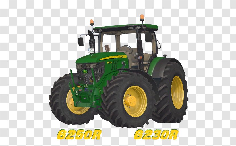 Farming Simulator 17 John Deere Tractor Mod - Vehicle Transparent PNG