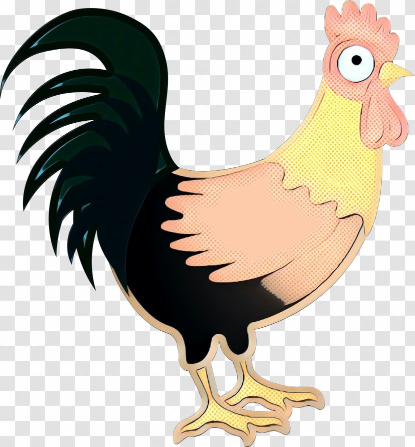 Bird Chicken Rooster Cartoon Comb - Wing Beak Transparent PNG