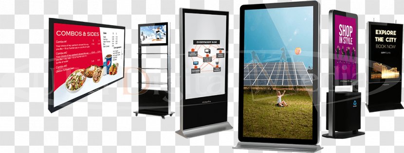 Interactive Kiosks Digital Signs Signage Product Comparison Television Display Device - Highdefinition Transparent PNG