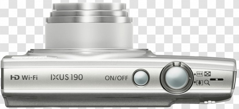 Point-and-shoot Camera Canon Zoom Lens Digital SLR - Ixus 190 Transparent PNG