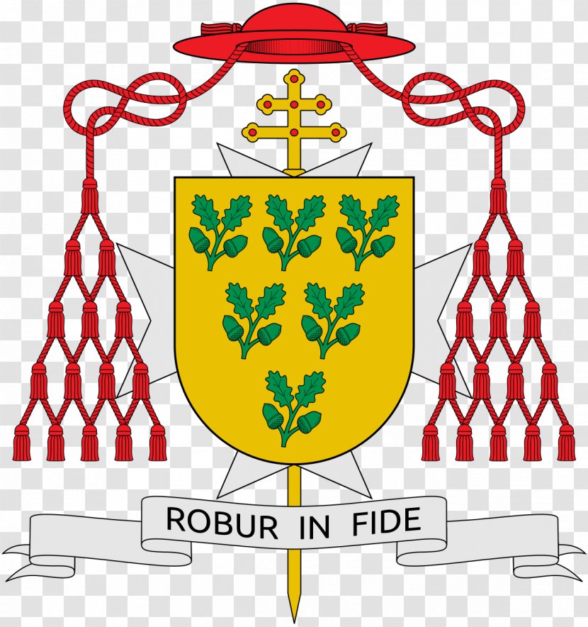Almo Collegio Capranica Cardinal Coat Of Arms Pope Catholicism - Tree Transparent PNG