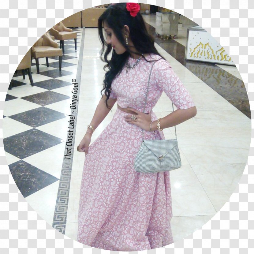 Textile Dress Shoulder Pink M Transparent PNG