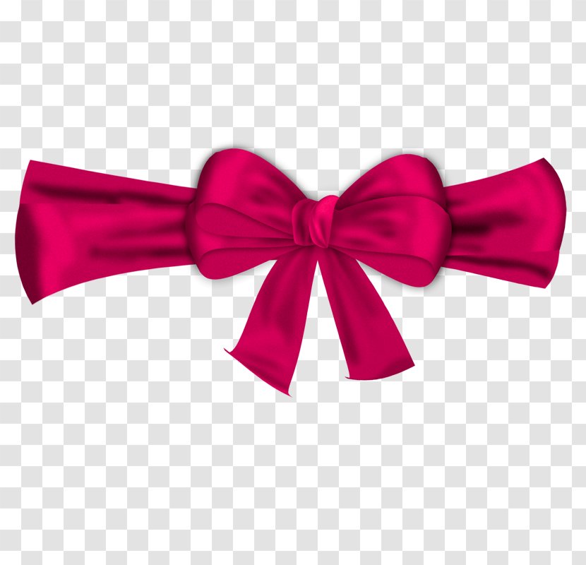 Layers Bow Tie Ribbon Photography - Magenta - Vetor Fita Transparent PNG