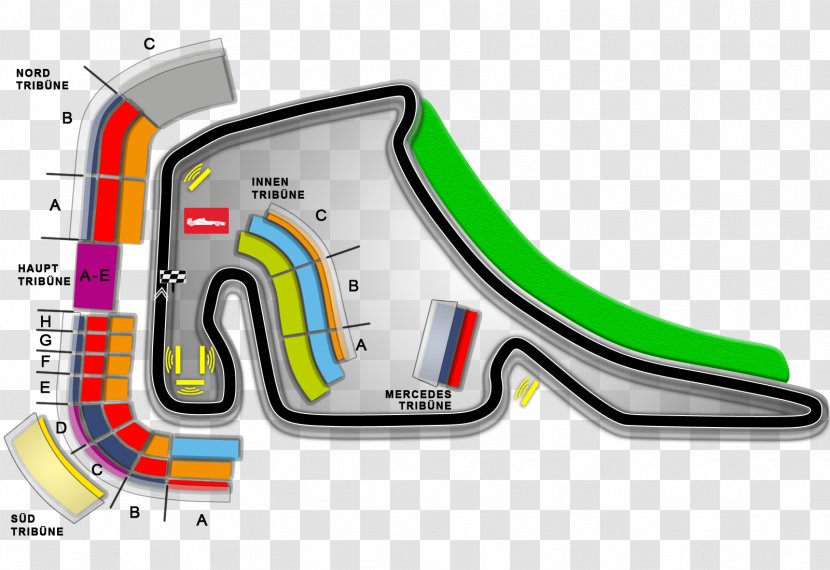 German Grand Prix Hockenheimring Car 1999 Lexus GS Nürburgring - Ticket Concert Transparent PNG