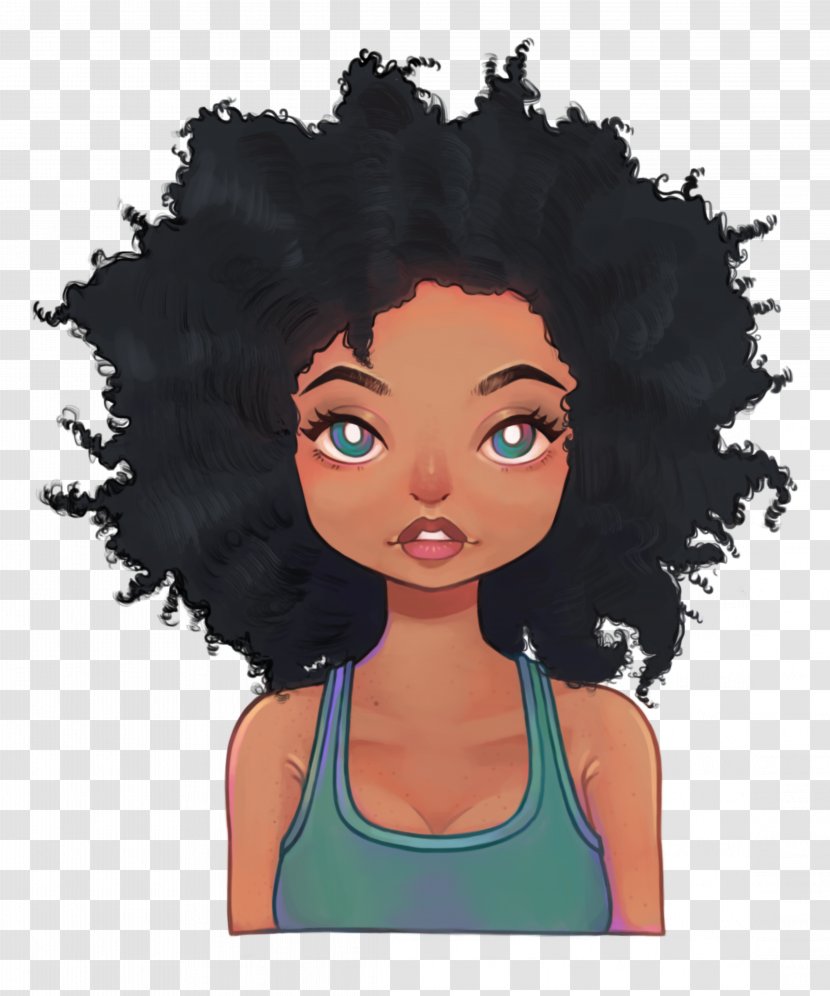 Afro-textured Hair Drawing Black NaturallyCurly.com - Dreadlocks Transparent PNG