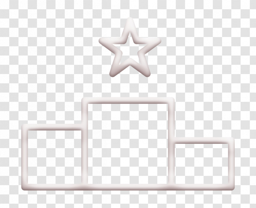 Sports And Games Icon Podium Icon Transparent PNG